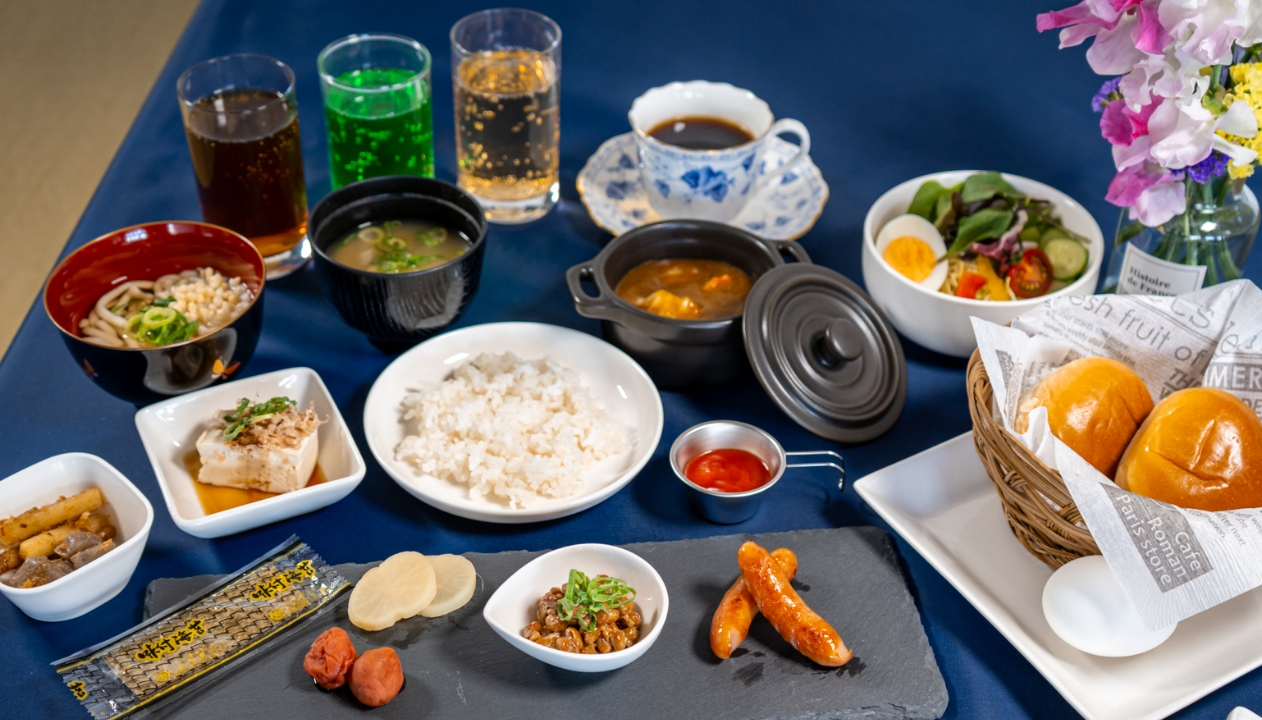 無料の朝食サービス